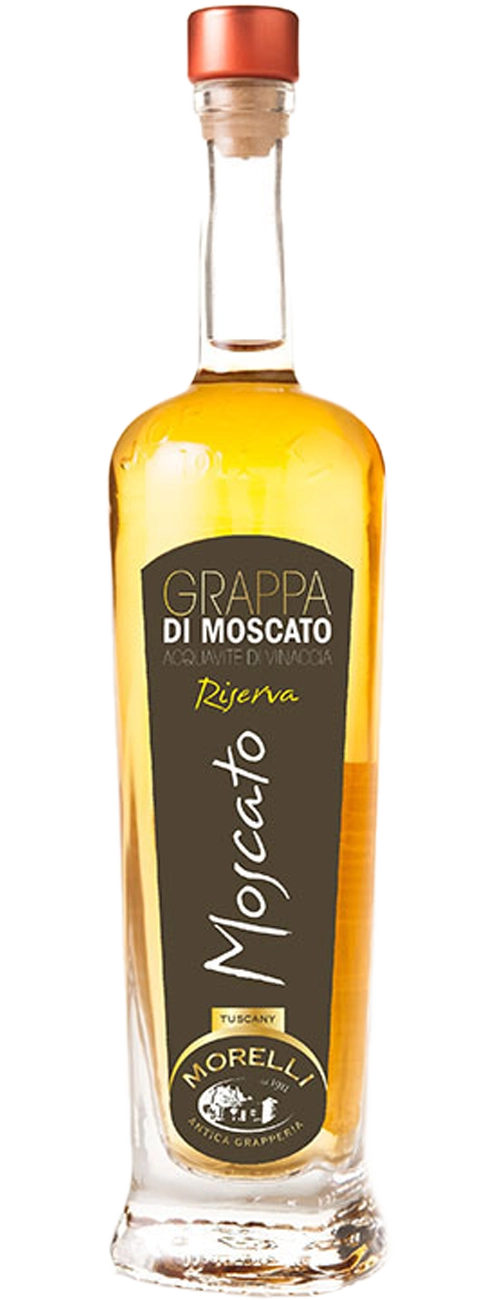 GRAPPA DI MOSCATO RISERVA Morelli 700ml