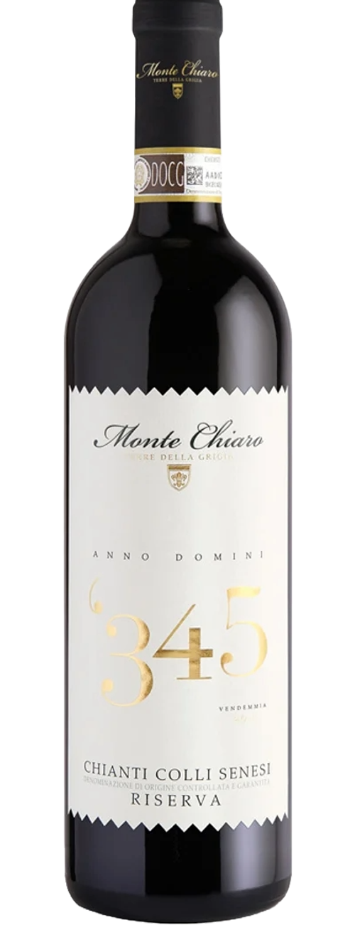 Anno Domini ‘345 Chianti Colli Senesi Riserva Monte Chiaro