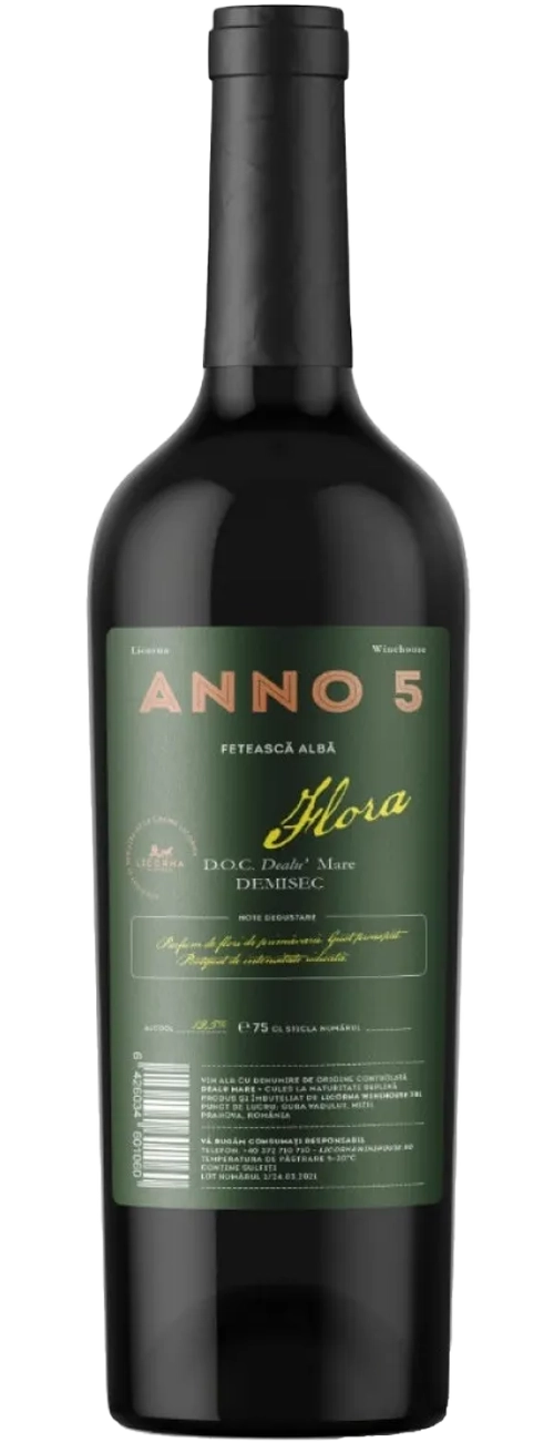 ANNO 5 Flora Feteasca Alba Lcorna Wine house