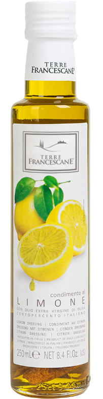 Terre Francescane Condiment aromatizat cu lamaie din ulei de masline 250ml