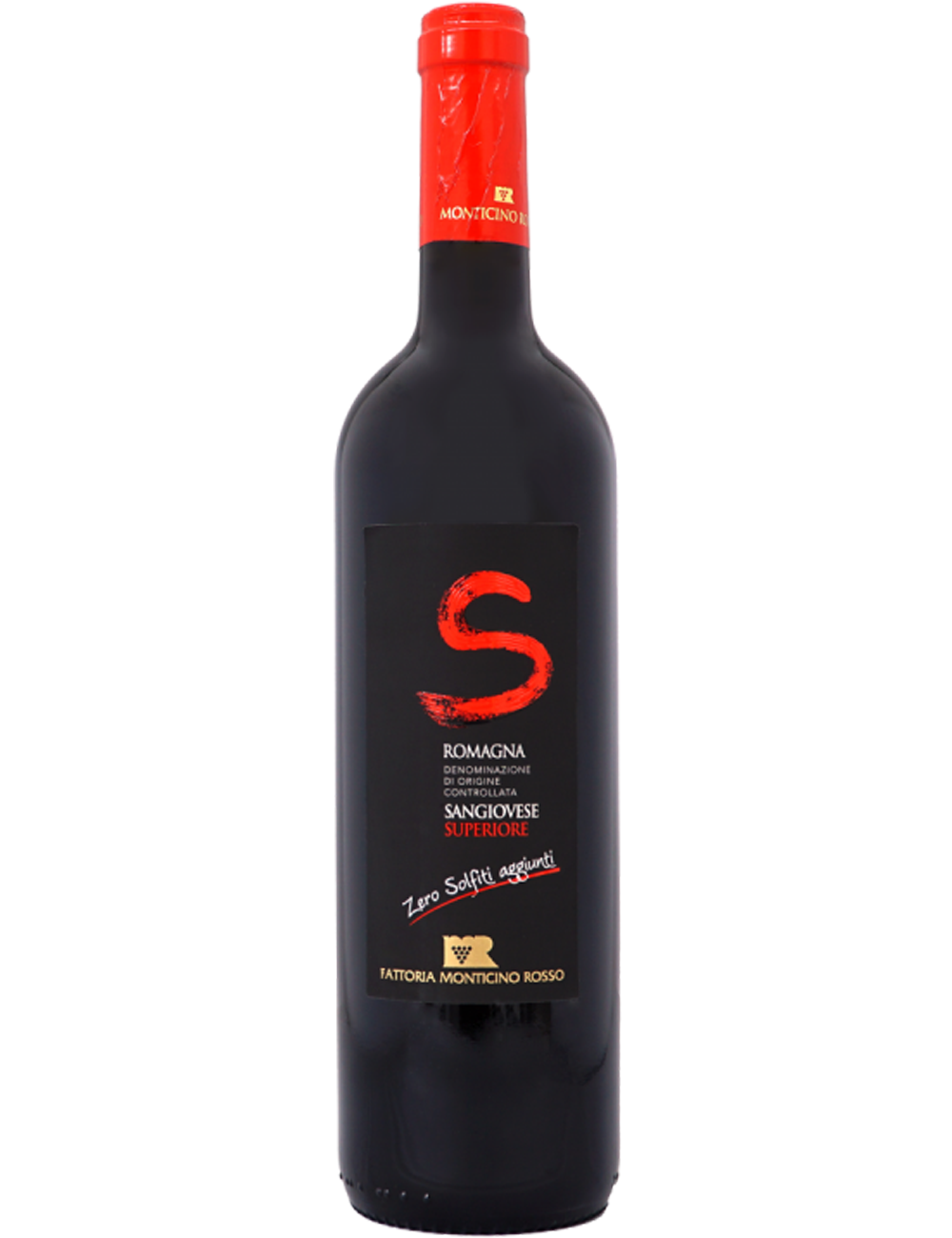 Romagna Sangiovese superiore zero sulfiti DOC 2014 Fattoria Monticino Rosso