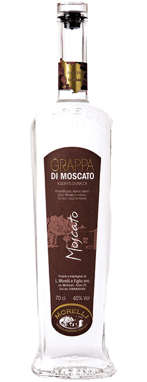 GRAPPA DI MOSCATO Morelli 700ml
