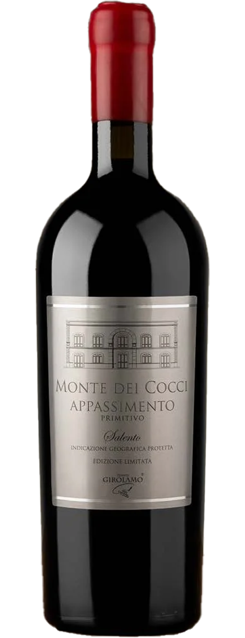 Primitivo Salento Appasimento IGT Edizione Limitata Monte dei Cocci