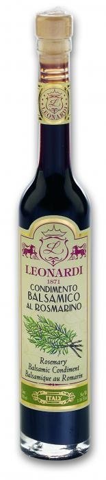 Condiment Balsamic cu aroma de rozmarin Leonardi
