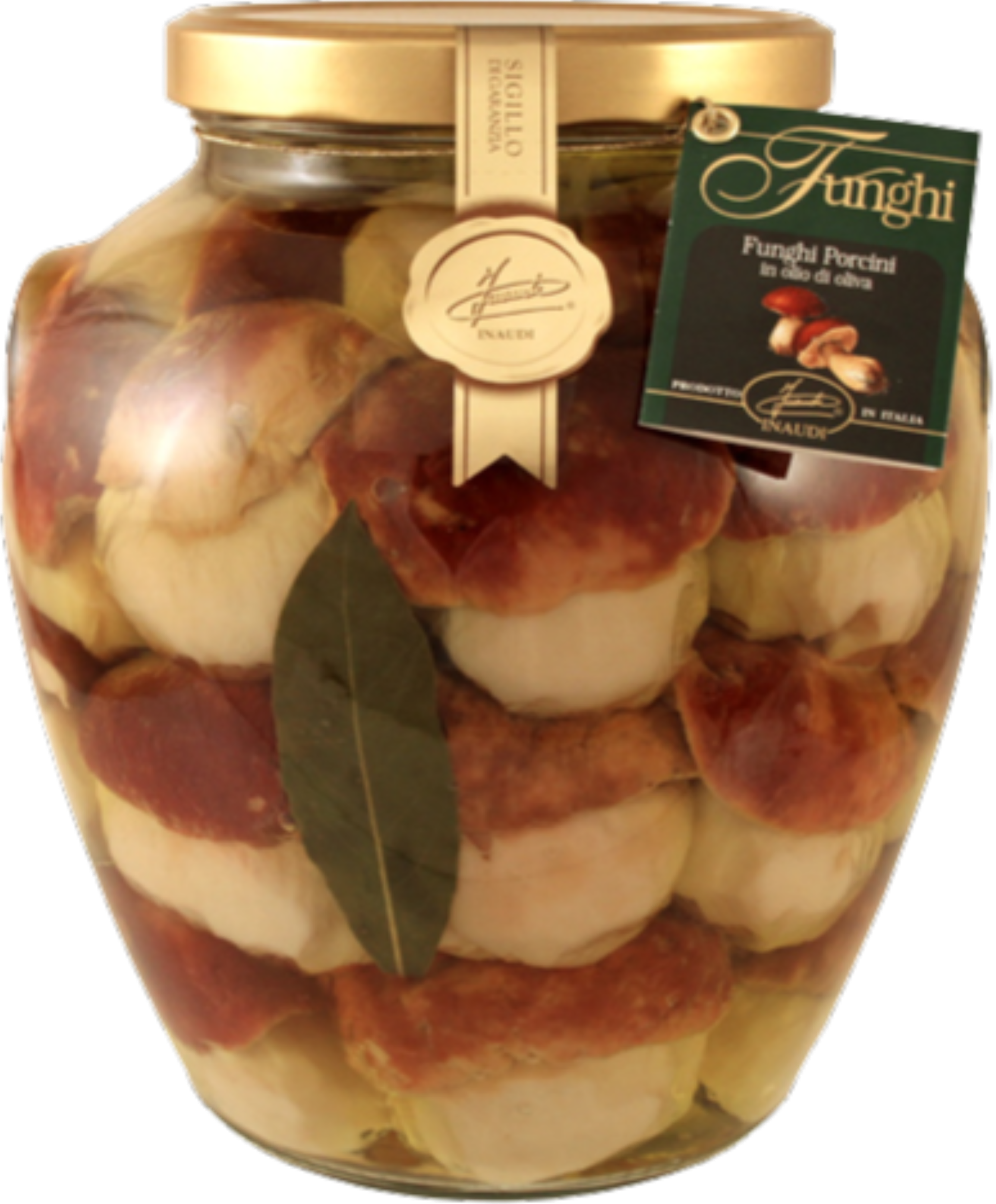 Inaudi Ciuperci Porcini întregi Testa Rossa 3000gr