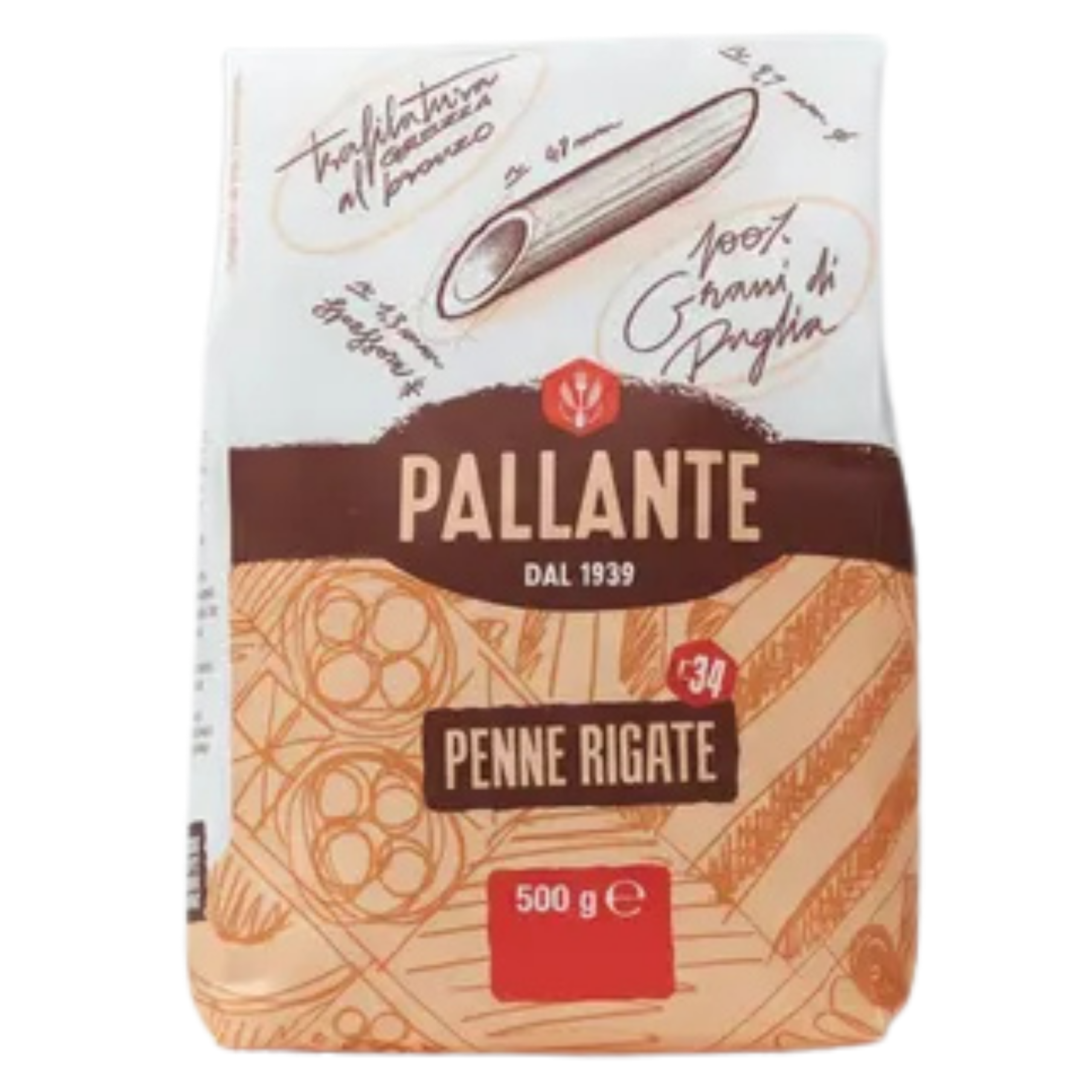 Pallante Paste penne rigate 500gr