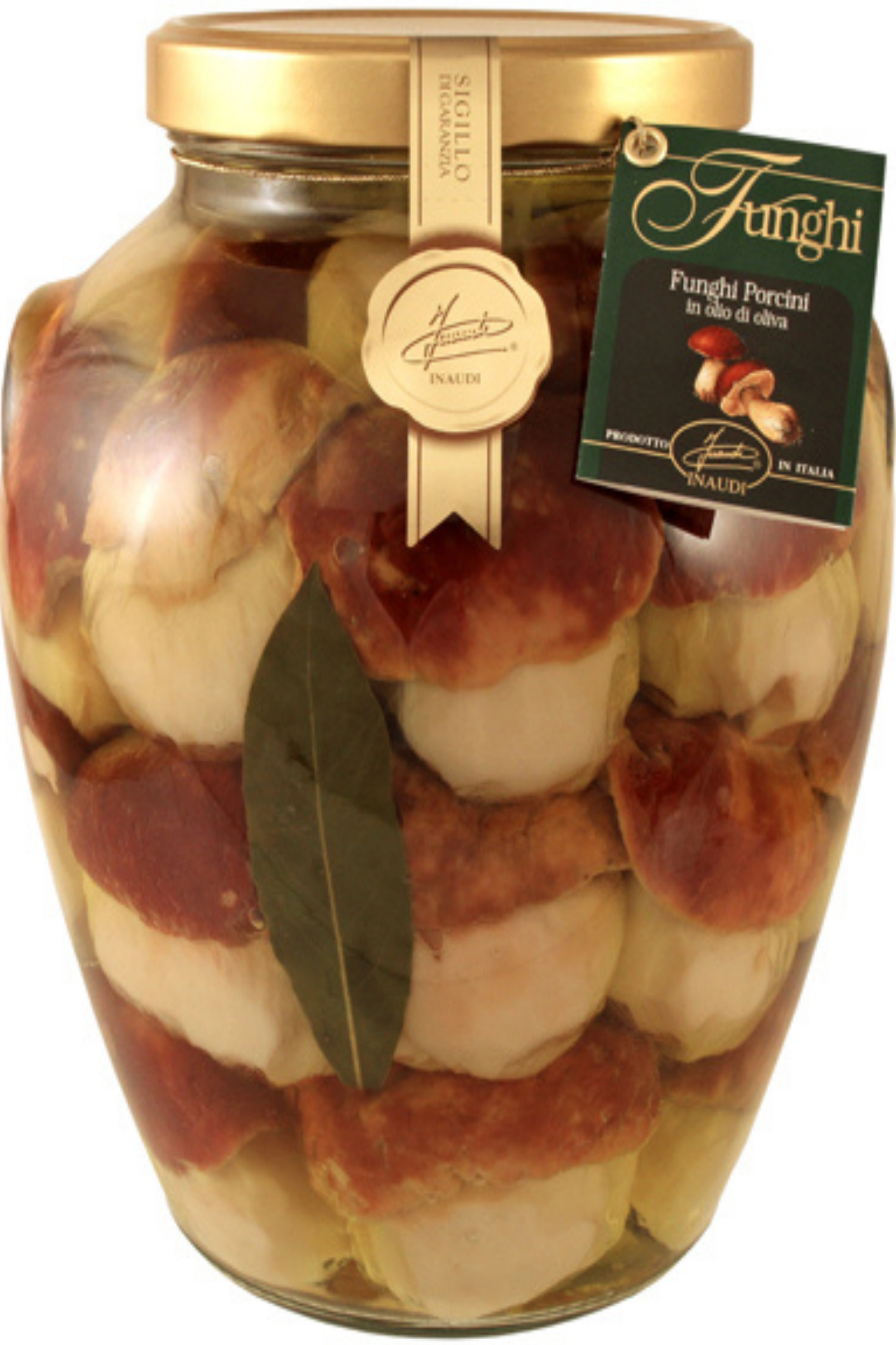 Inaudi Ciuperci Porcini întregi Testa Rossa 3000gr