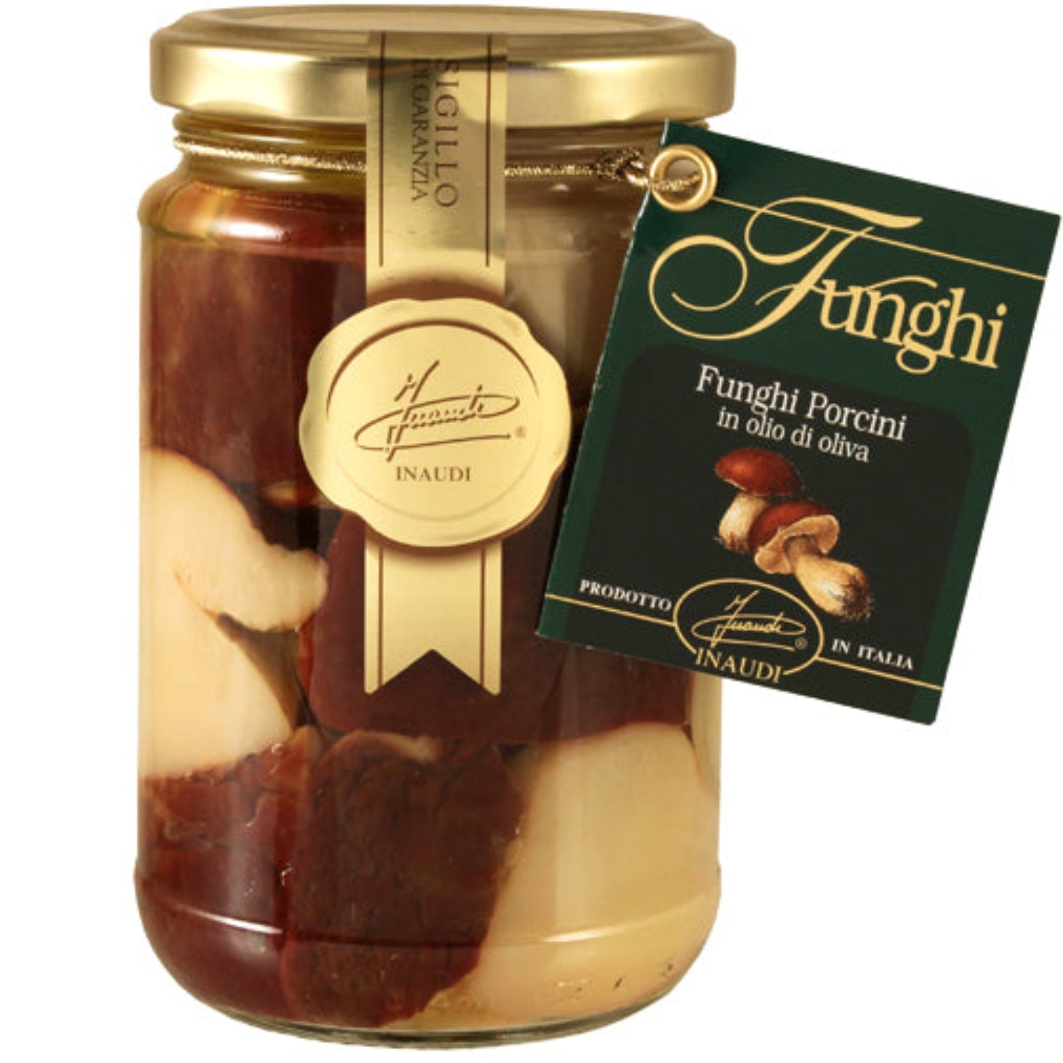 Inaudi Ciuperci Porcini Testa Rossa tăiate 280gr