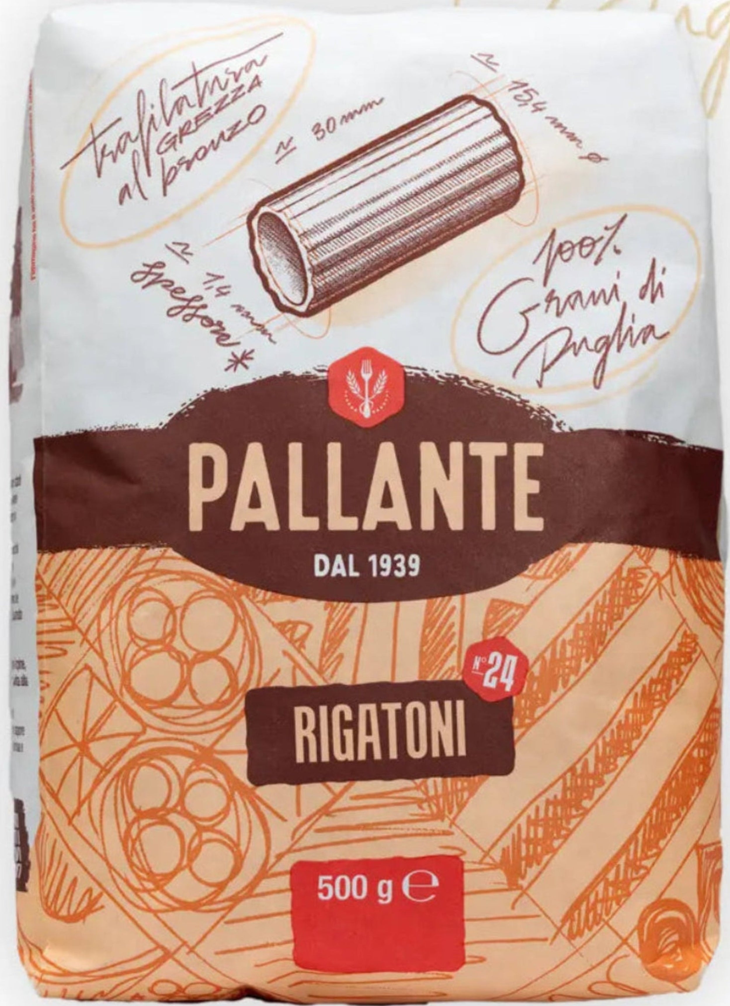 Pallante rigatoni 500gr