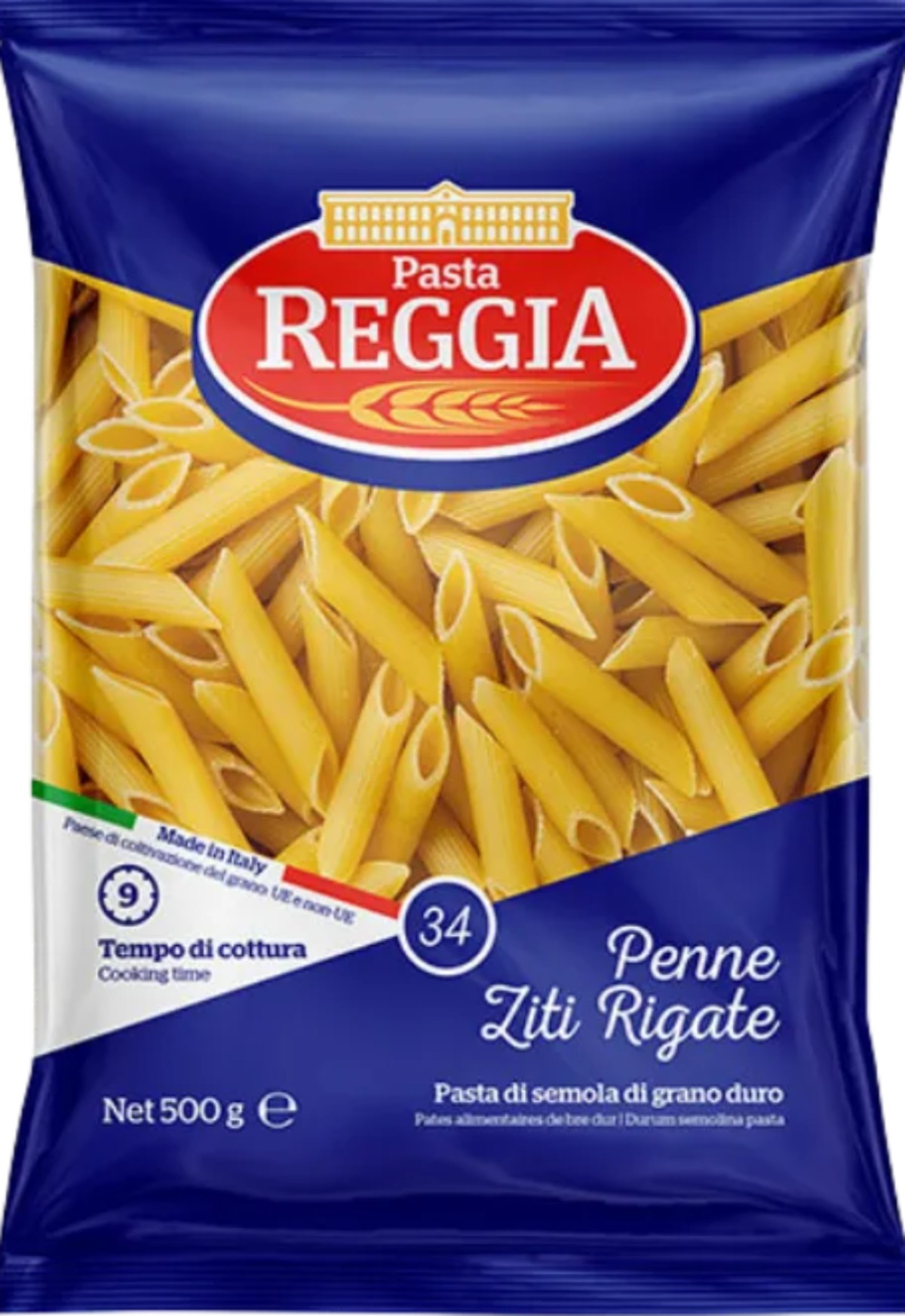 Pasta Reggia Penne rigate 500 gr