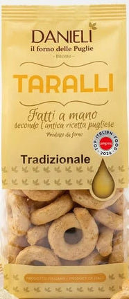 Danieli di Puglia Covrigei Taralli, Traditionali in ulei de masline, 240g