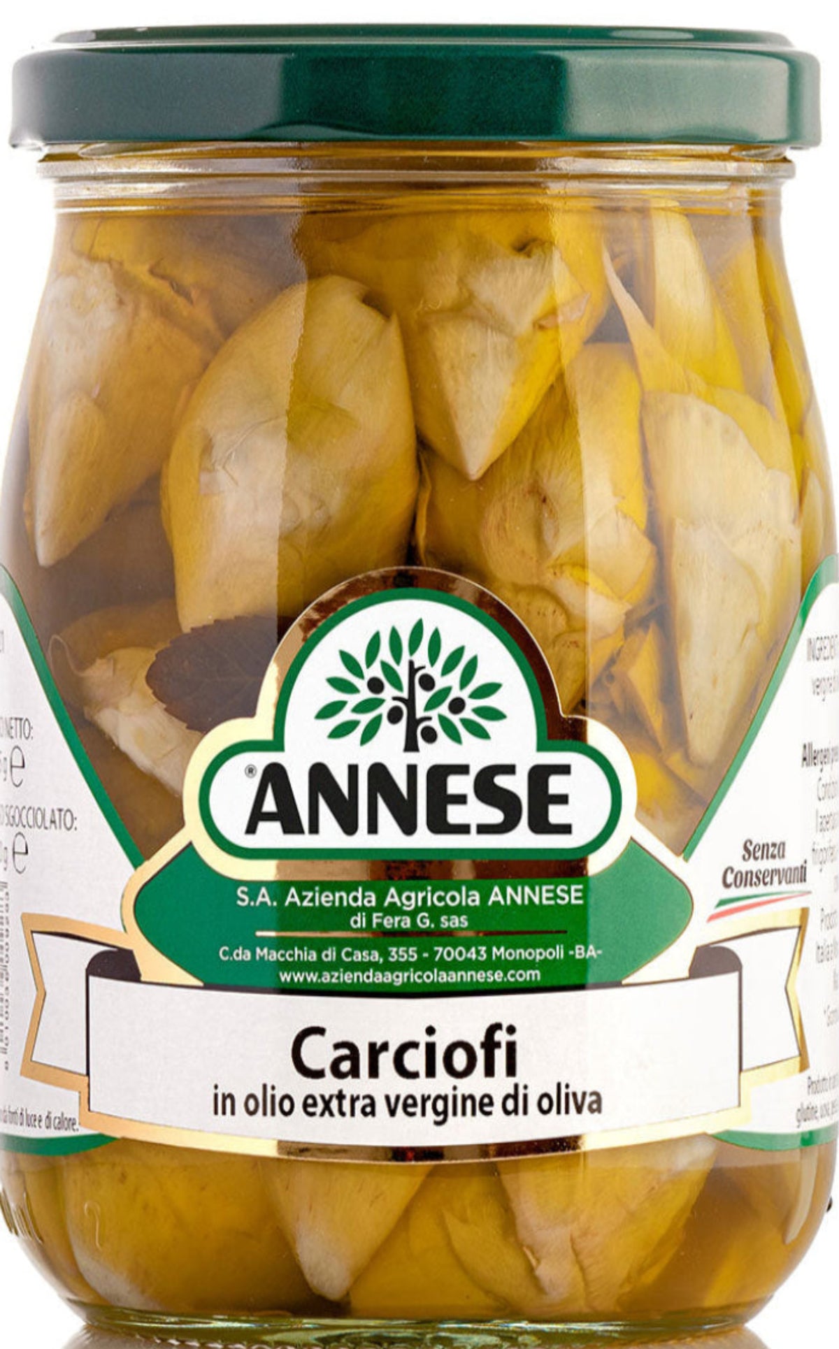 Annese Anghinare în ulei de masline 1000gr