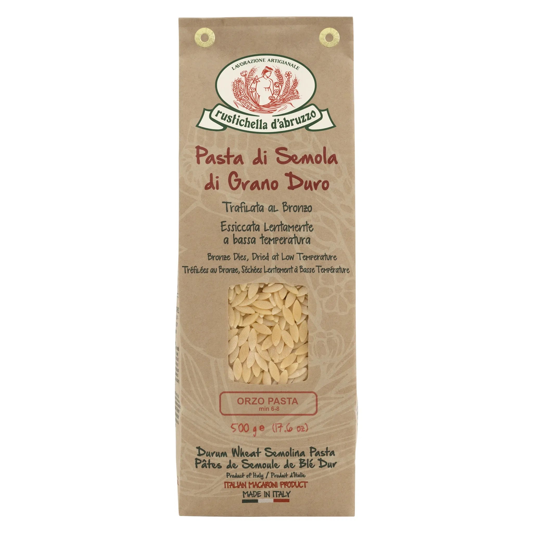 Rustichella d'Abruzzo Pasta Orzo 500gr