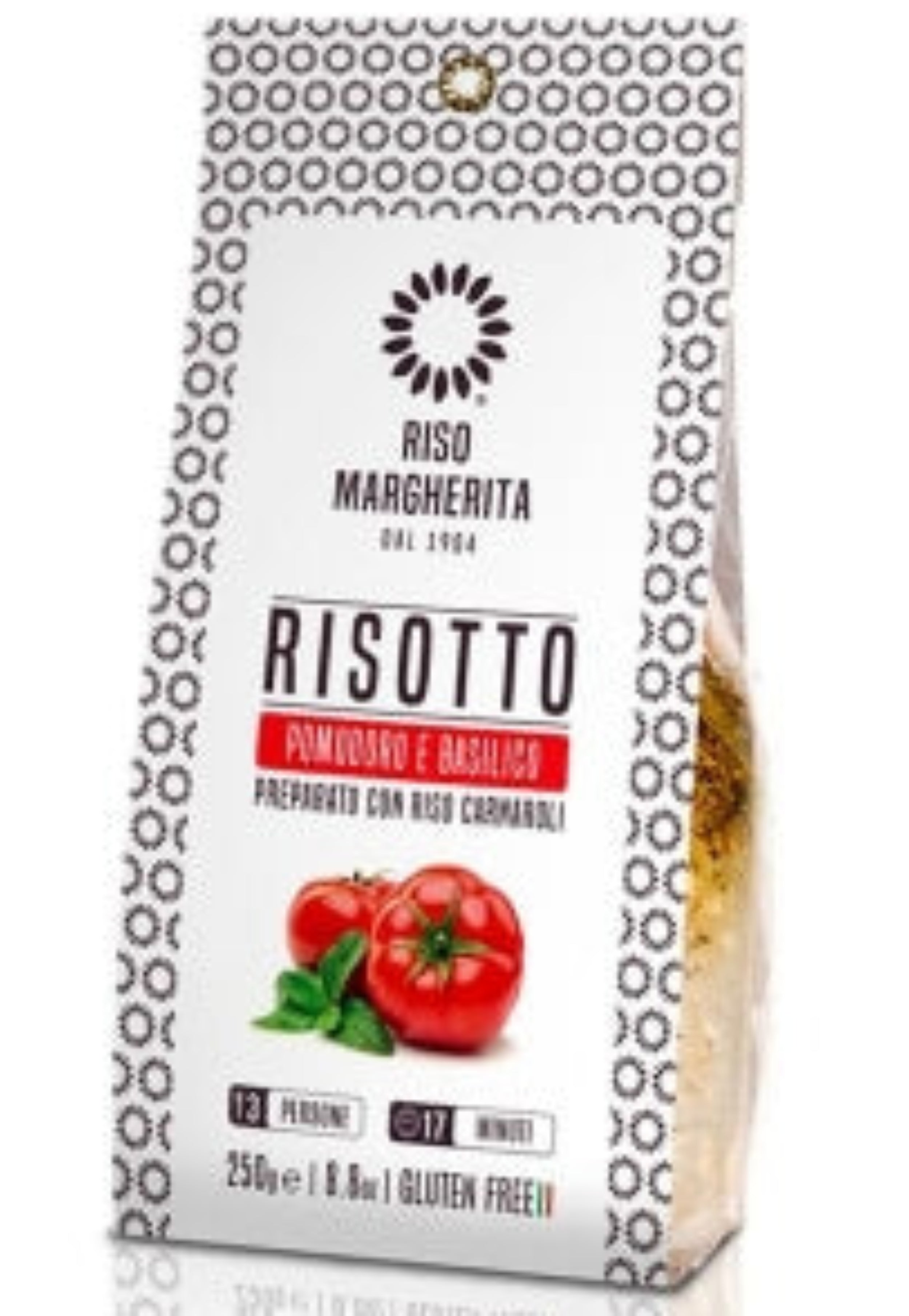Riso Margherita orez cu rosii si busuioc 250gr