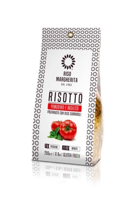 Riso Margherita orez cu rosii si busuioc 250gr