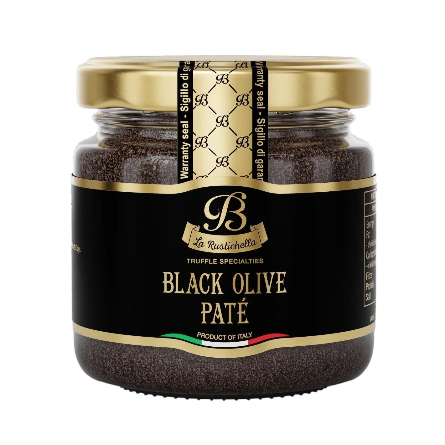 La Rustichella pate de masline negre 90gr